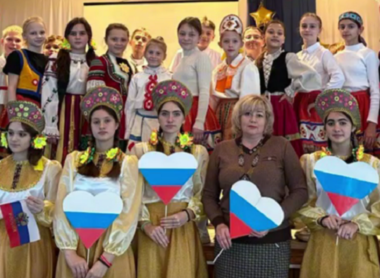 Флешмоб ко Дню народного единства.